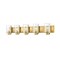 Z-Lite Beckett 5 Light Vanity, Olde Brass And Clear Seedy 492-5V-OBR - alternate 1